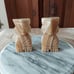 Marble bookends