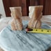 Marble bookends