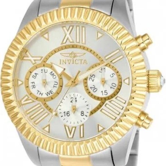 495 MSRP- Invicta Women's Angel Quartz Watch Two Tone Steel 36mm