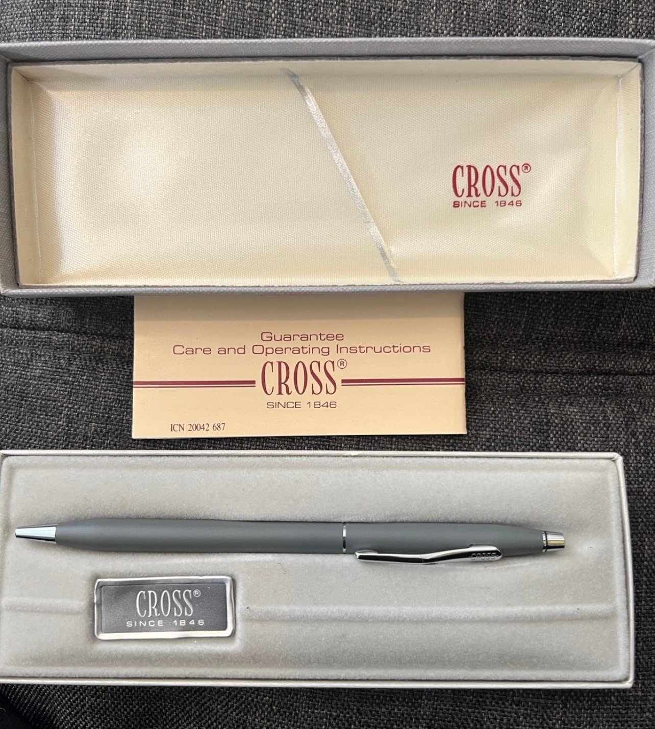 Vintage audi Cross Pens Given to the Service Managers only! -LOOK