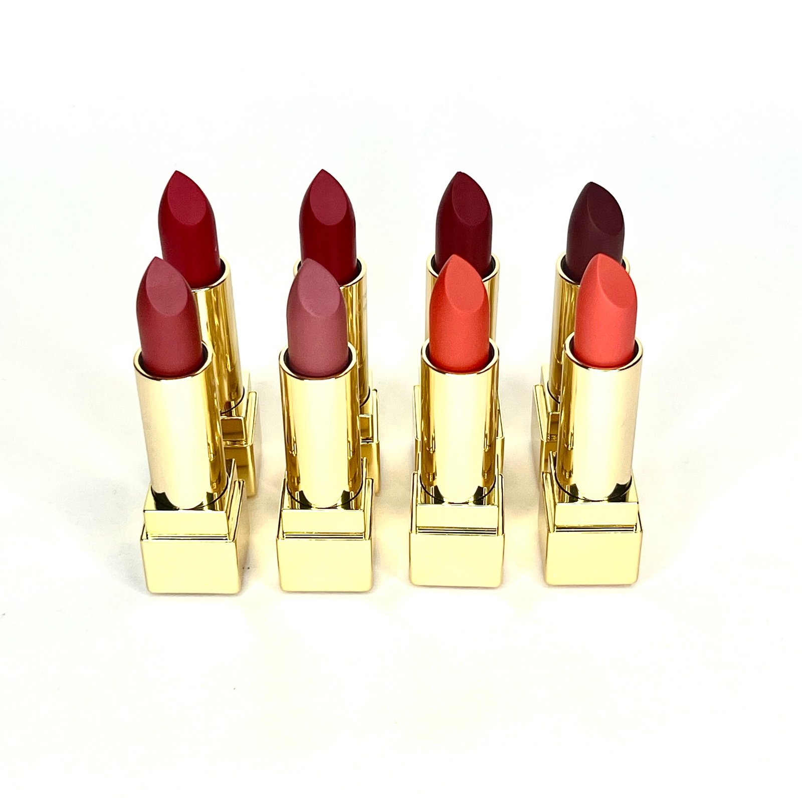 YSL - 8 PIECES of THE MATS - Rouge Pur Couture - .13 oz. - BARGAIN BLOWOUT!!!