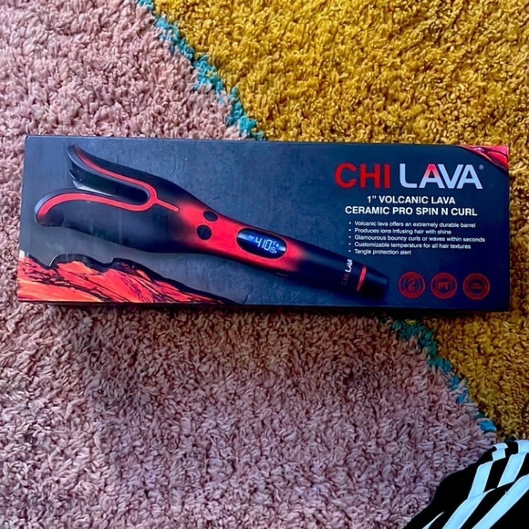 1'' CHI Volcanic Lava Ceramic Pro Spin N Curl