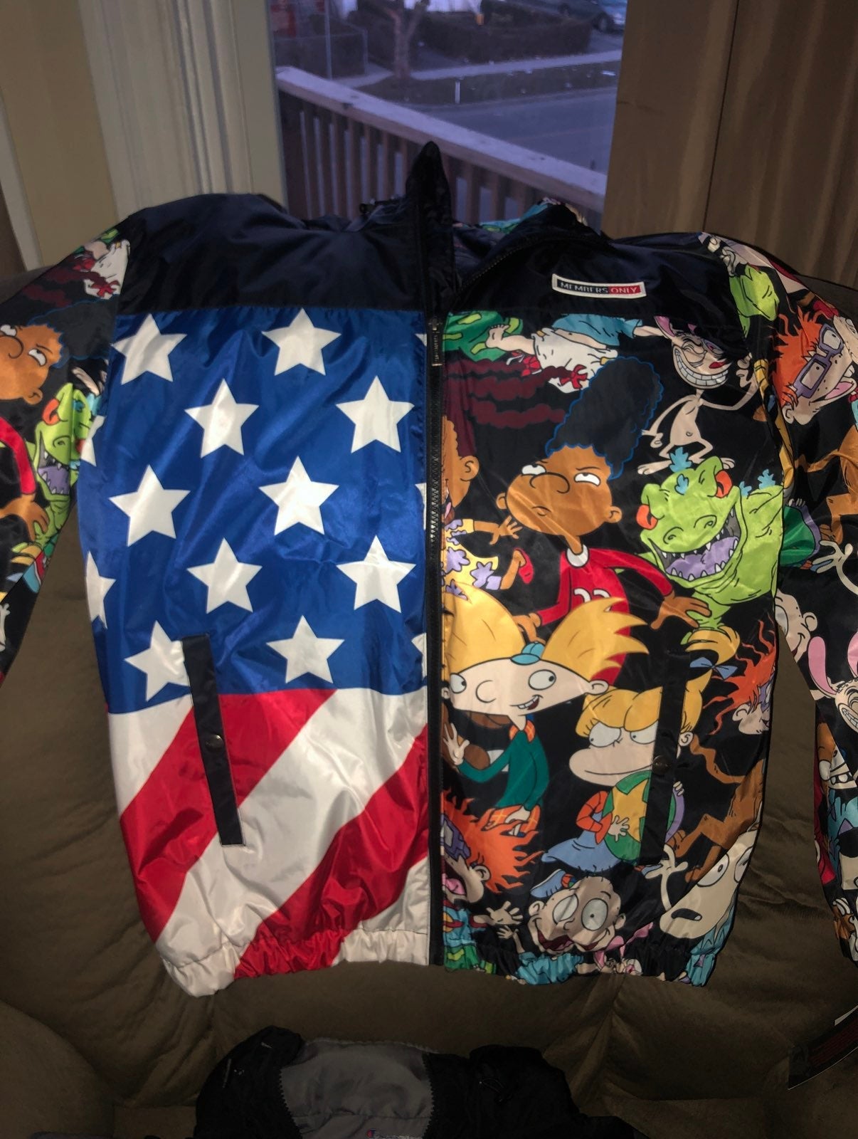 Members Only X Nickelodeon jacket