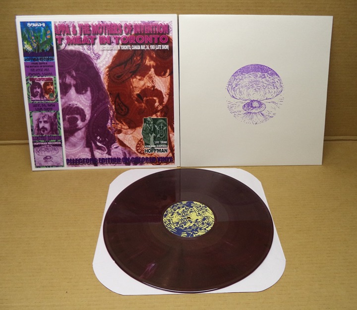 Frank Zappa - BURNT MEAT IN TORONTO 1969 - LP. MAGENTA PURPLE VINYL