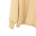 New Orvis Quarter 1/4 Zip Tan Fleece Line Ribbed Trim Pullover Sweatshirt XXL