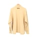 New Orvis Quarter 1/4 Zip Tan Fleece Line Ribbed Trim Pullover Sweatshirt XXL