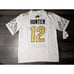 Travis Hunter #12 2024 Colorado Buffaloes Big 12 WHITE Game Jersey Small