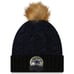 D allas Cowboys Women's New Era Black/ 2022 Salute To Service Pom Knit Hat