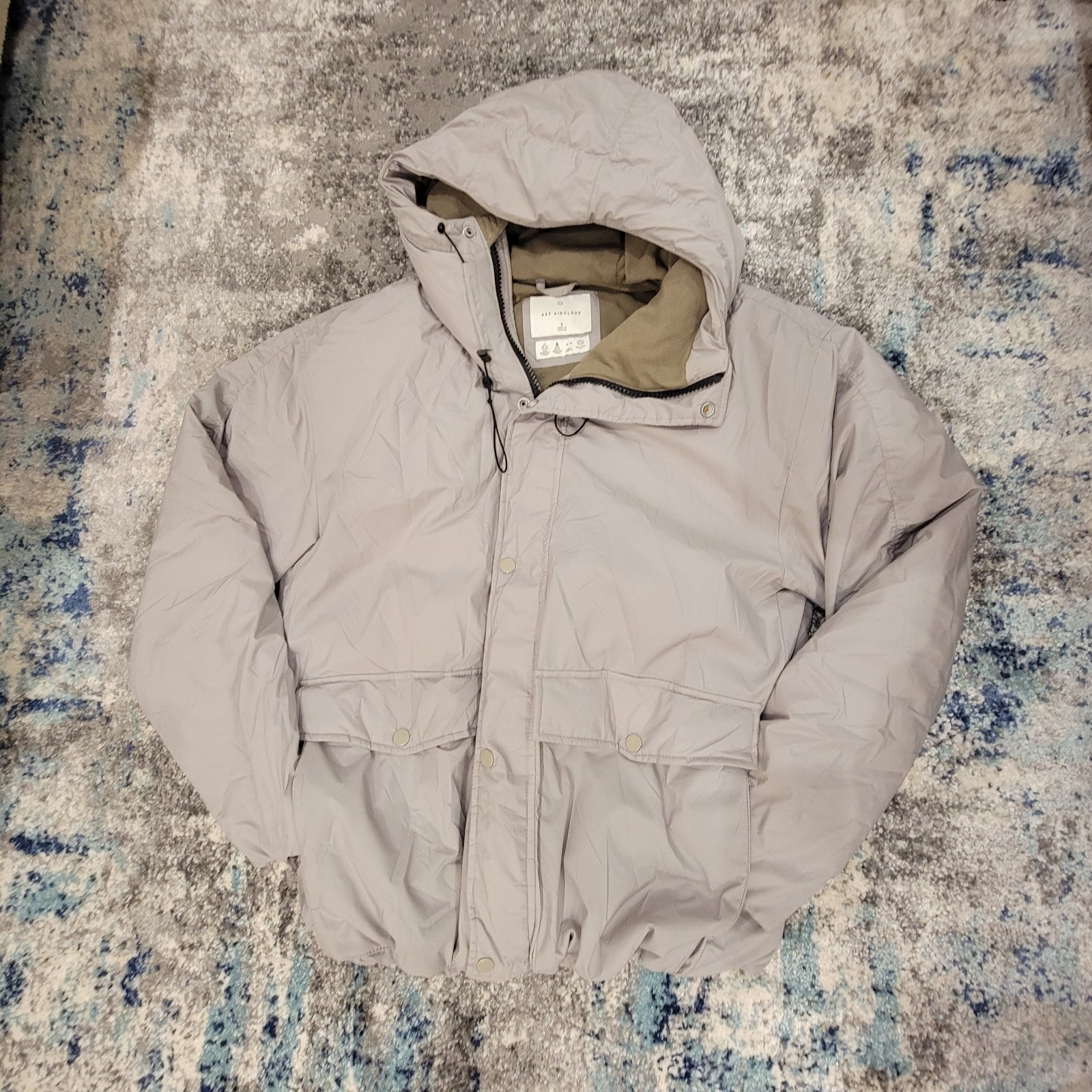 Abercrombie & Fitch Aircloud Mid-Length Snow Jacket Coat