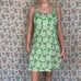 Holiday the label by Emma mulholland Maldives linen Hawaii lime dress medium