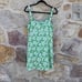 Holiday the label by Emma mulholland Maldives linen Hawaii lime dress medium