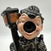 Vintage 1950's Tipsy Clown HOBO LAMP Big Red Nose Bulb Light Bar Man Cave 8 & 9