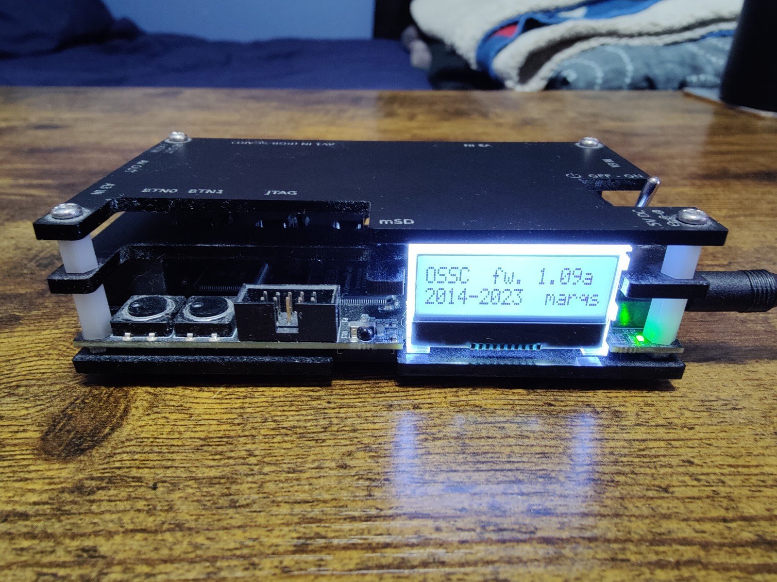 OSSC 1.6 (Open Source Scan Converter) w/ AC Adapter & Remote