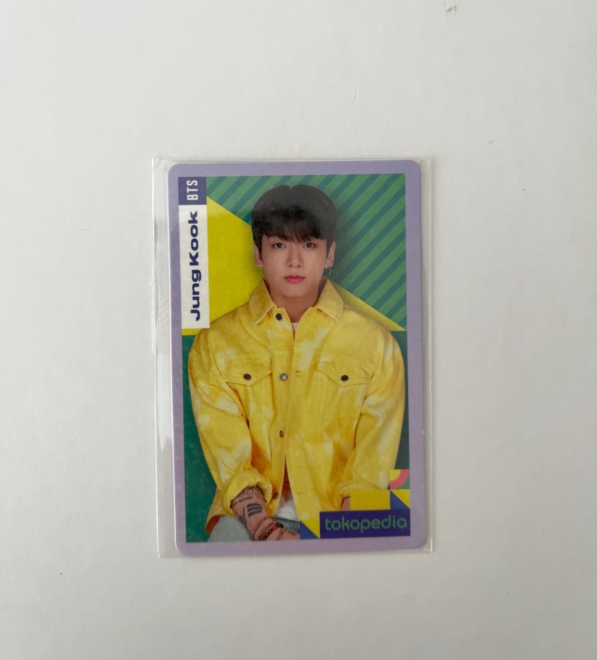BTS x Tokopedia Jungkook Holo Photocard