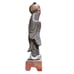 Hand Carved Wooden Japanese Chinese Asian Old Man Figure Wood Carving Statue 12