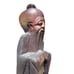 Hand Carved Wooden Japanese Chinese Asian Old Man Figure Wood Carving Statue 12