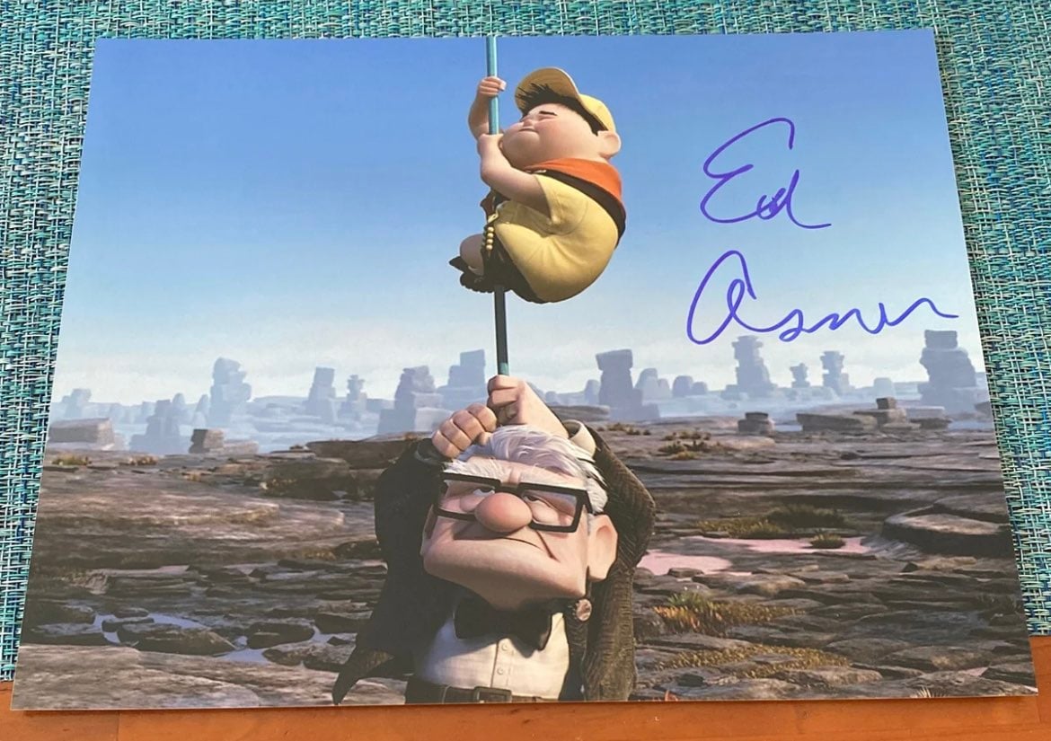 Ed asner signed 8x10 UP photo