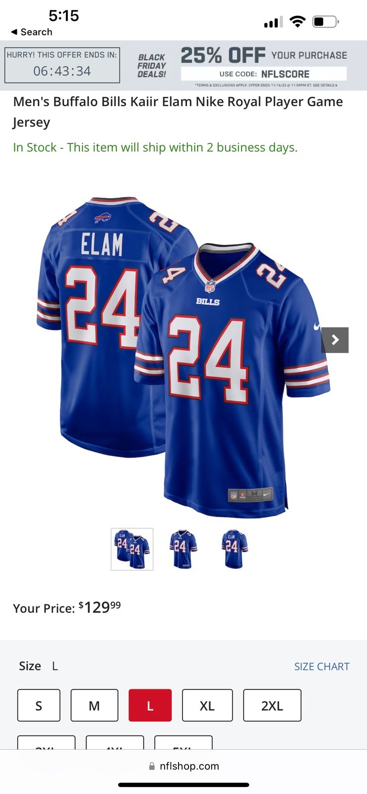 buffalo bills jersey