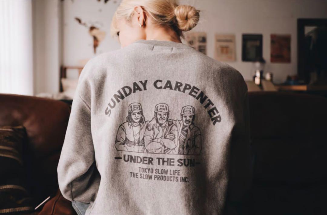 TOKYO SLOW LIFE Rui Higuchi Sweatshirt Gray
