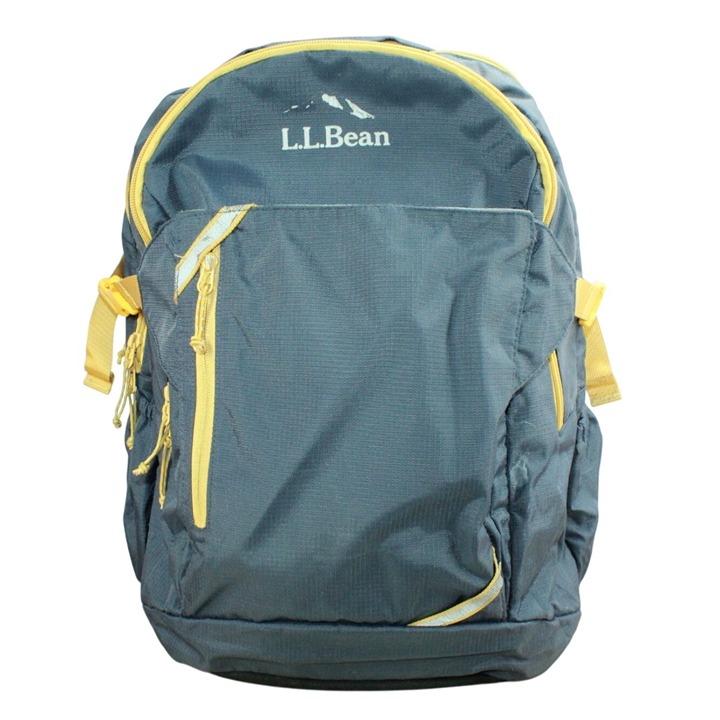 LL Bean Adult Comfort Carry Portable Locker Pack 42L Hiking Pack Backpack Navy