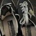 Golden Goose Black Leather Sneakers with Silver Laces