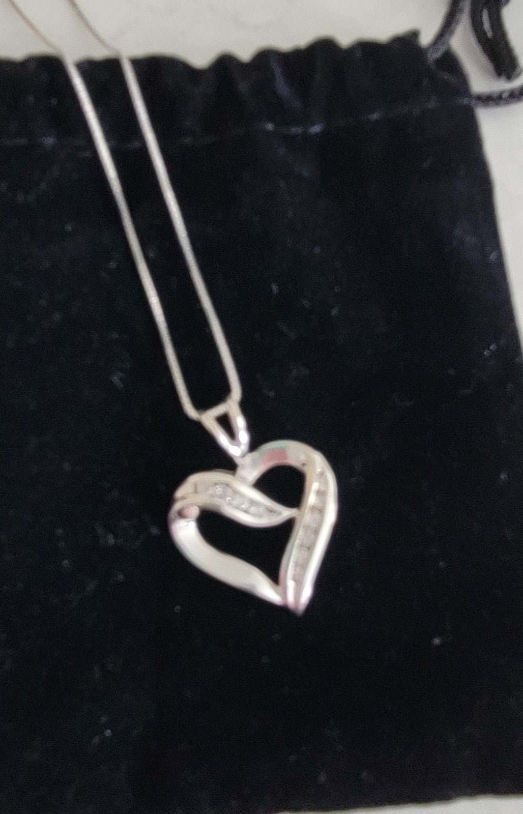 White sale Gold and Diamond Necklace
