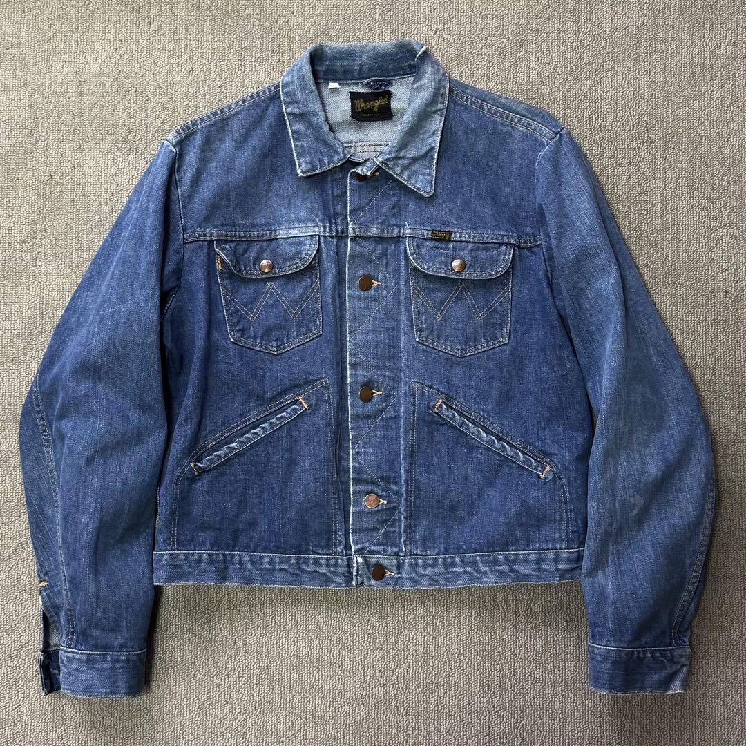 70s Wrangler 124MJ Early Model/Red Selvedge [Size 44] Jean