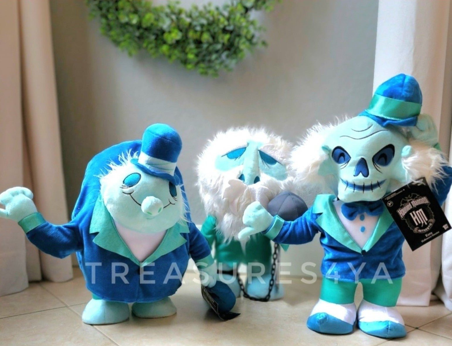 Haunted Mansion Hitchhiking Ghosts Plush Greeters