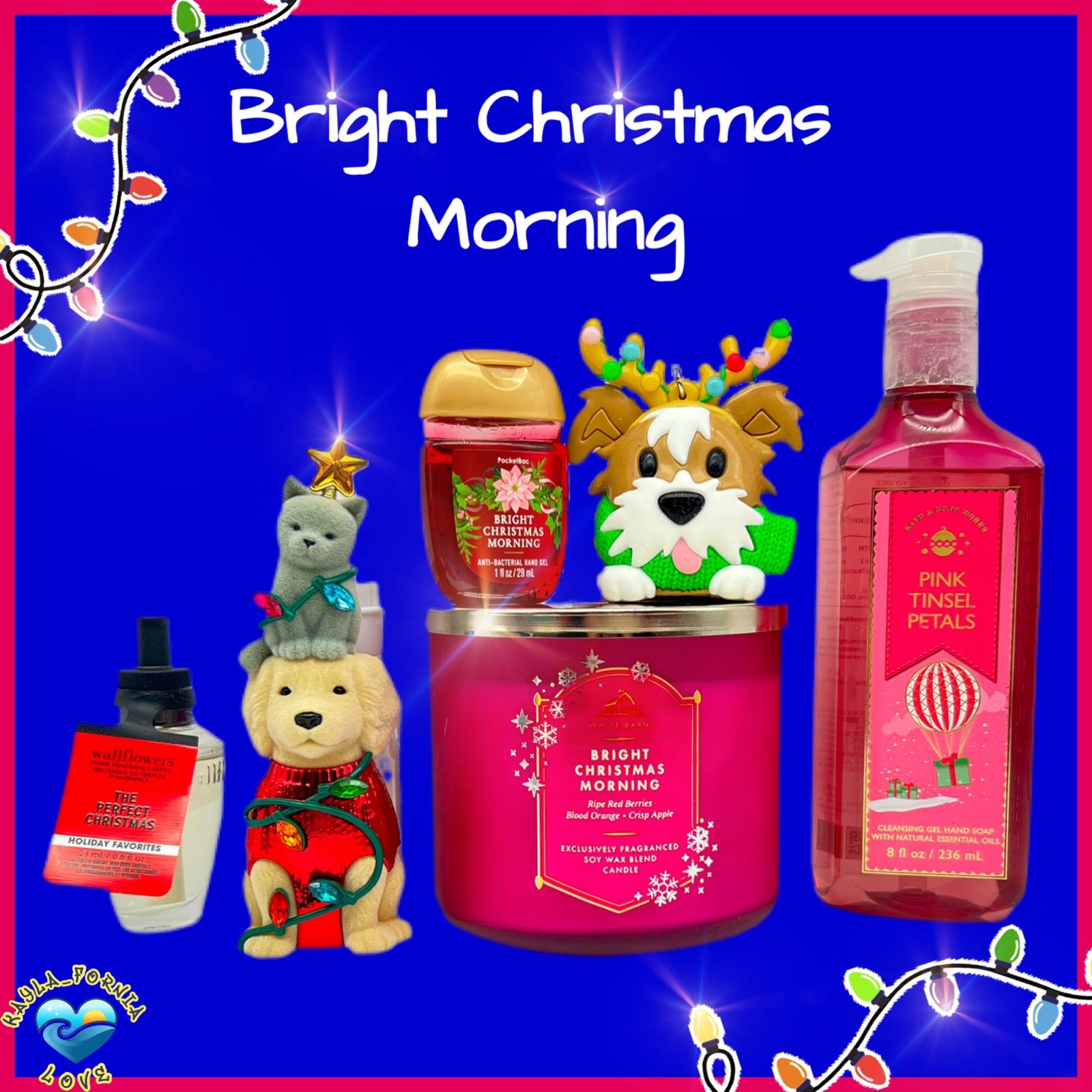 BBW ✰ Bright Christmas Morning & Tangled Puppies ✰ 6 pc set