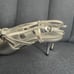 SCHUTZ silver kitten heels 7.5 like new