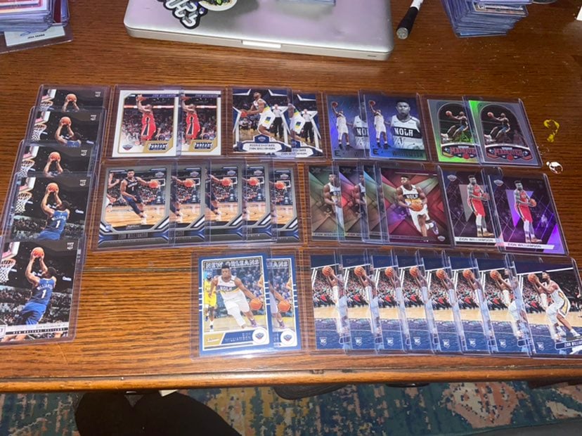 Zion williamson RC Rookie Lot (34) Chron