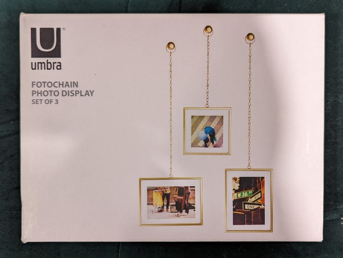 Umbra Fotochain Photo Display 3 Piece