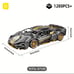 Sports Car Toy, LEGO-style, 1280 pieces