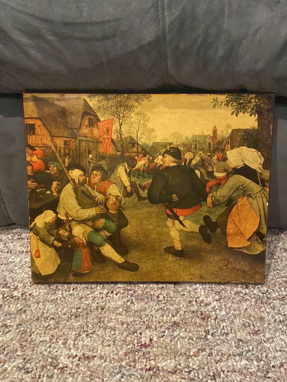 Peasant dance painting