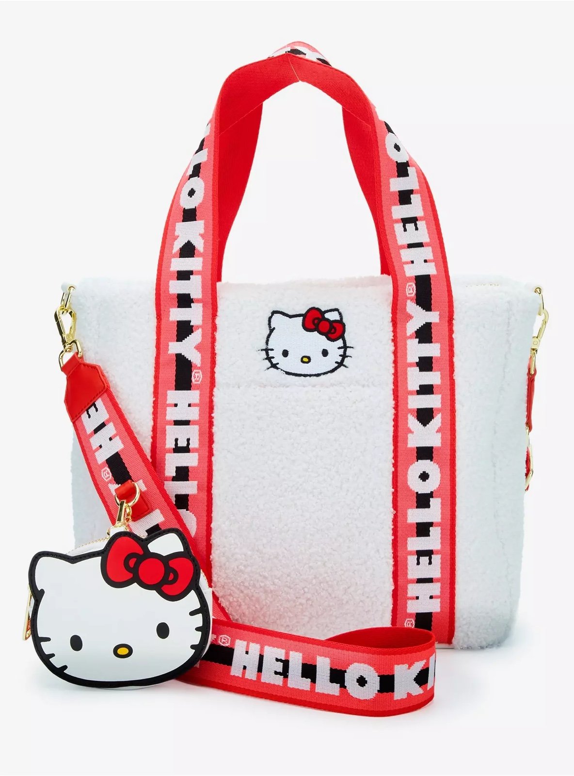 Hello Kitty Sherpa Tote Bag