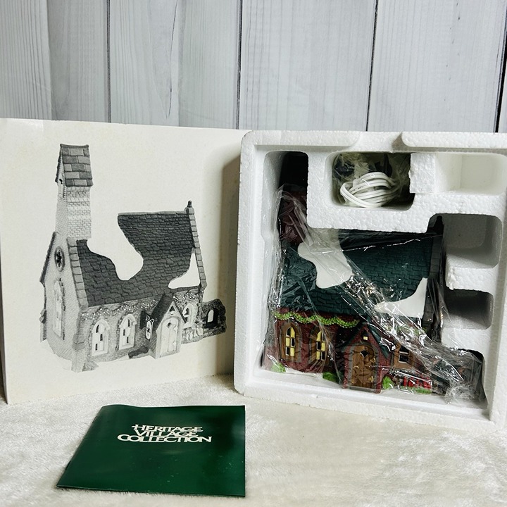 Dept 56 Dudden Cross Church 1995 Retired Heritage Dickens Village NEW 5834-3