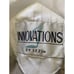 Innovations by Izzie Pearly White Jacket Womens Size Small S Lined Rain Coat Vtg