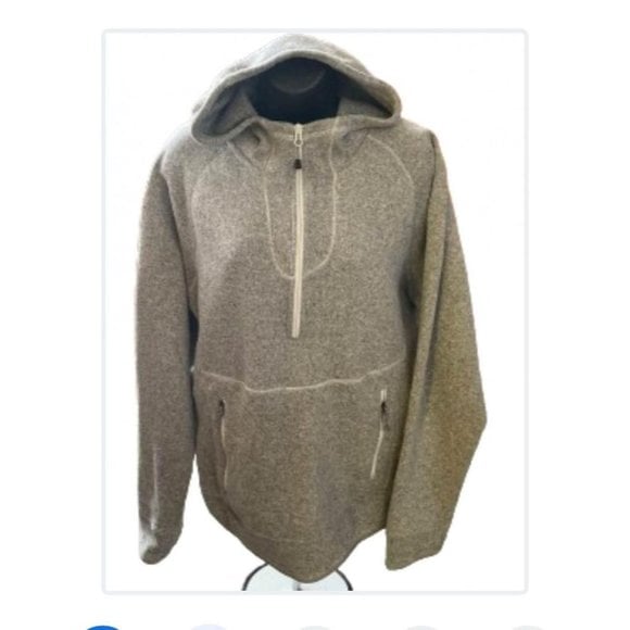 The North Face Women's XL Gray Full-Zip Hoodie Sweatshirt