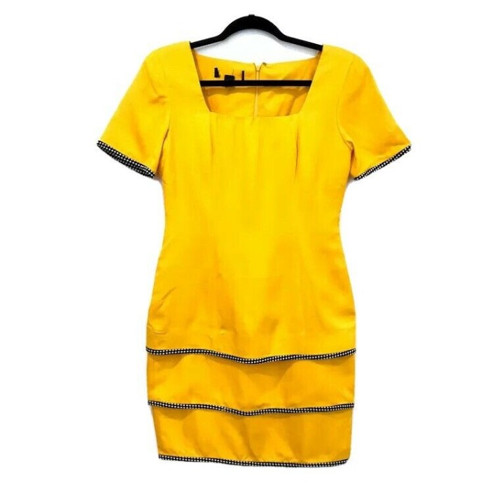 Vintage Gillian 4 Silk Sheath Dress