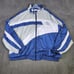 Vtg 90s Dallas Cowboys Team NFL Color Works Dimensionals Wind Breaker Jacket 3X