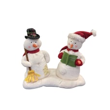 Hallmark Jingle Pals Mr. & Mrs. Snowman Duet Singing and Dancing Animated 2003