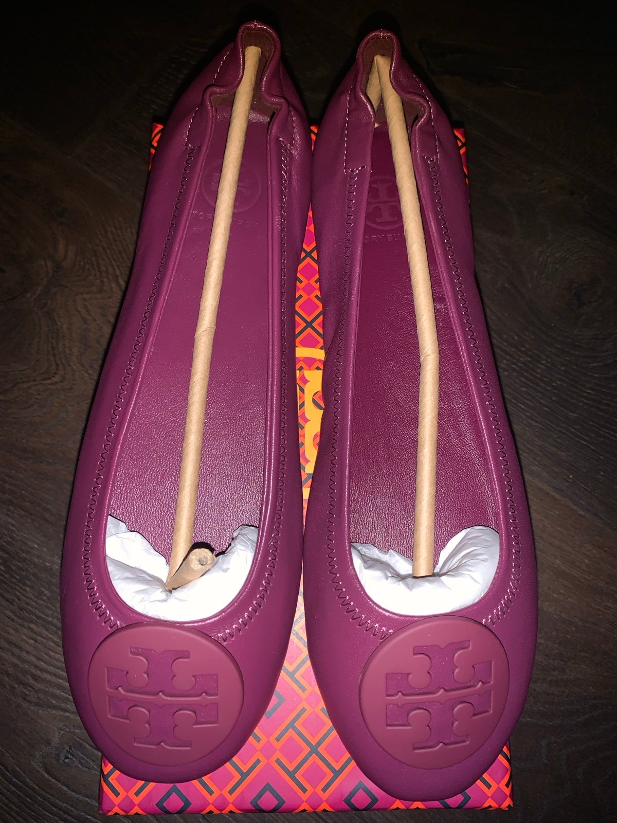 Tory burch Minnie flats