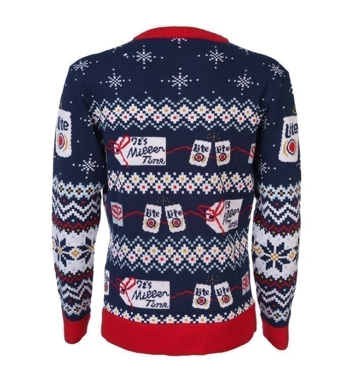 miller lite ugly sweaters