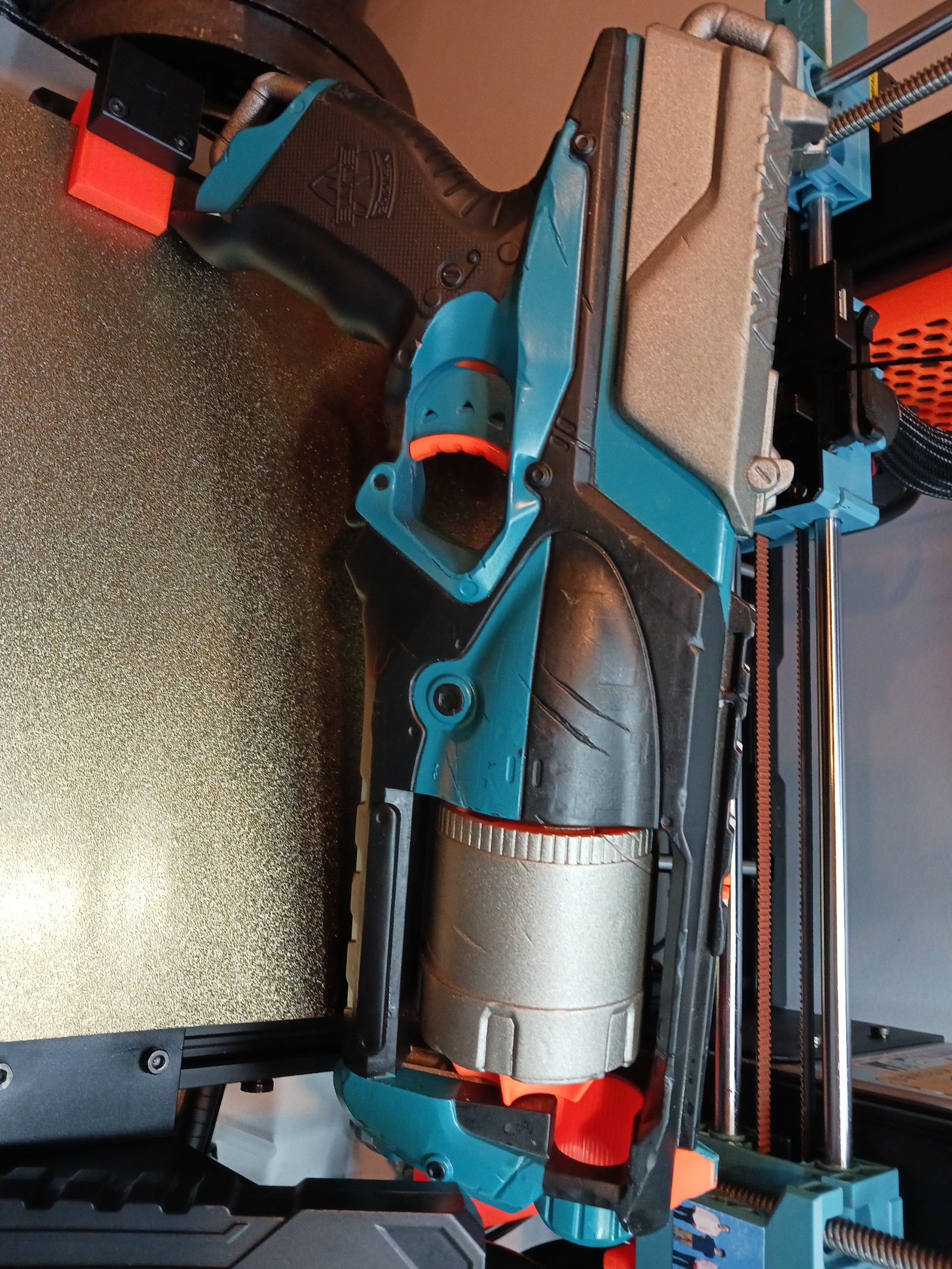 Painted nerf strongarm