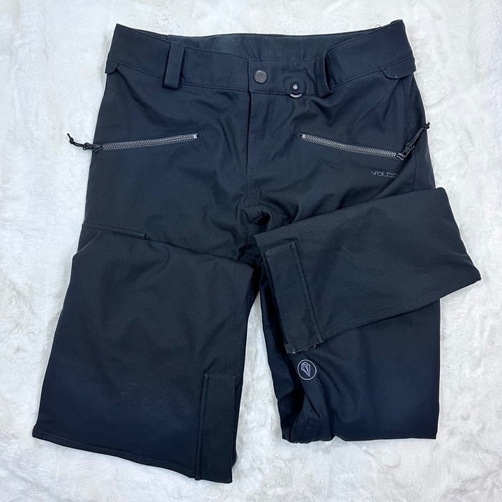 Volcom True To This Ski Snowboarding Black Pants Women's Size Medium