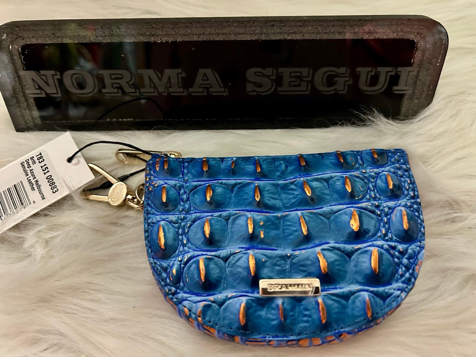 Brahmin Deep Azure Britt NWT