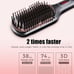 Pro Ceramic Ionic Hair Straightener Brush for Home Salon | MCH Fast 20s