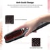 Pro Ceramic Ionic Hair Straightener Brush for Home Salon | MCH Fast 20s