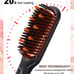 Pro Ceramic Ionic Hair Straightener Brush for Home Salon | MCH Fast 20s