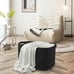 NEW Extra Large Rectangle Storage Basket, 23.6 x15.7 x14.1 Black Blanket Basket